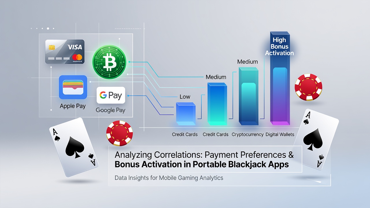 Mobile blackjack interface showing various payment options and active bonus indicators on a smartphone screen