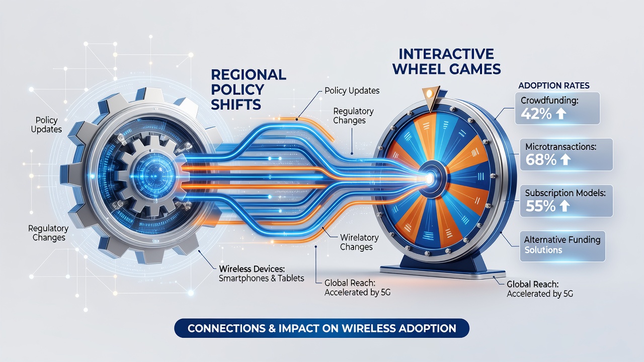 Mobile devices displaying interactive wheel games with various digital payment interfaces highlighted