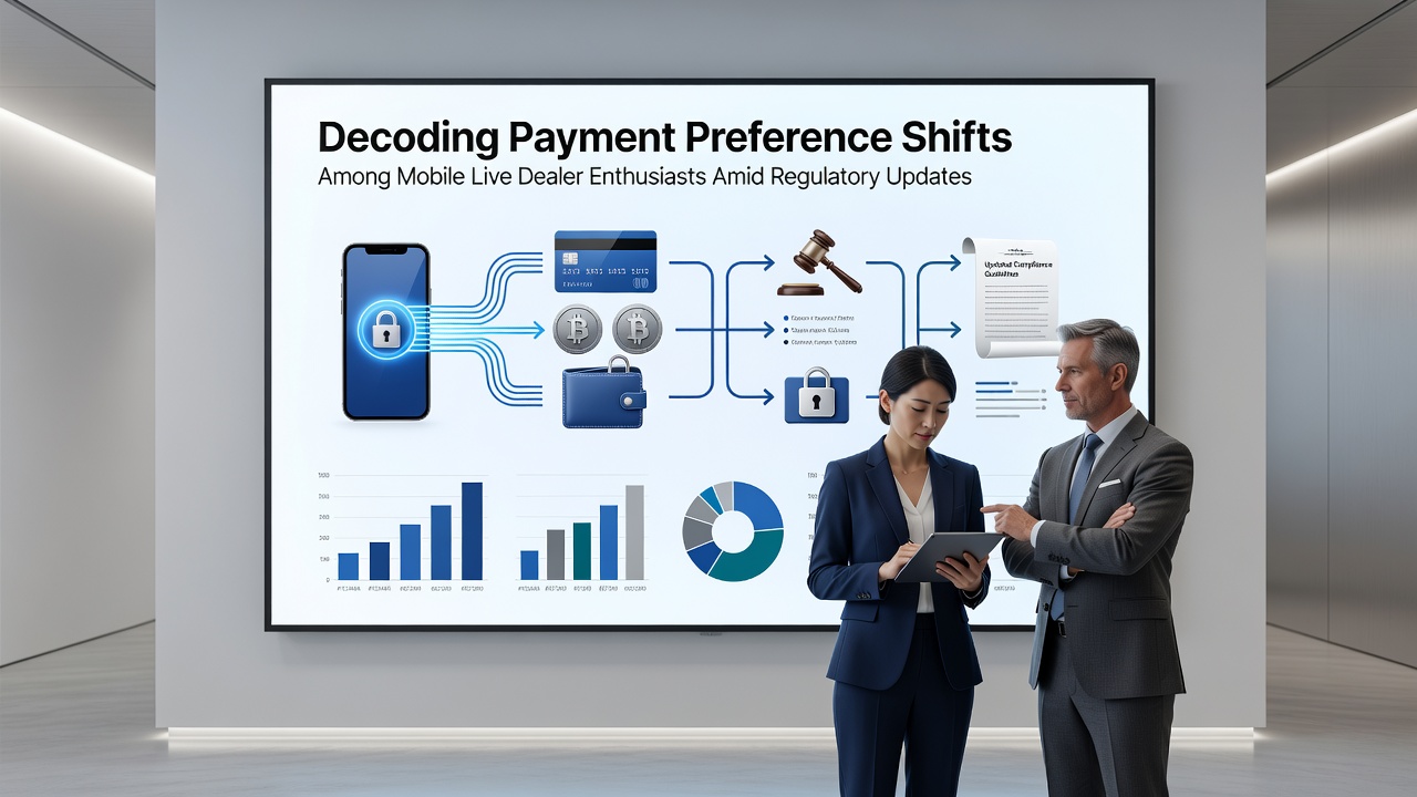 Close-up view of secure transaction interfaces used in mobile live dealer environments