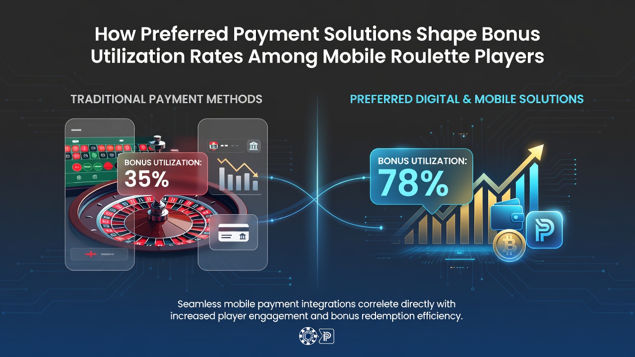 Mobile roulette interface displaying various payment options and active bonus indicators on a smartphone screen