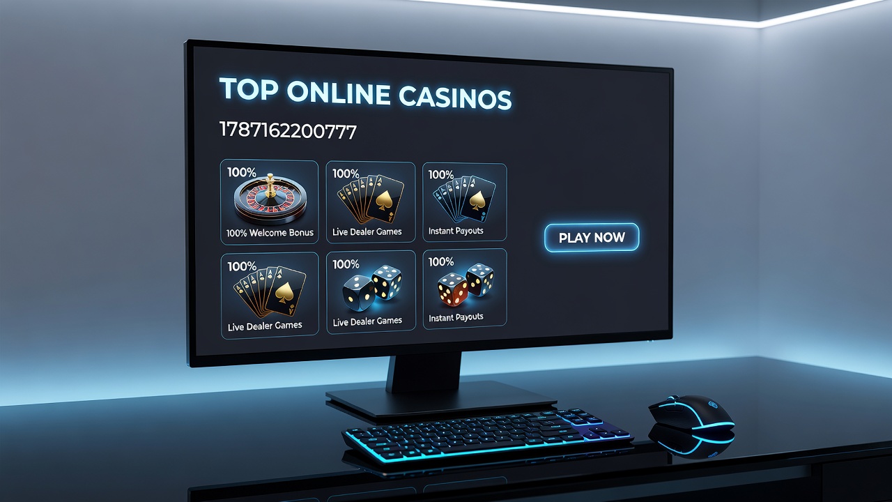 Mobile gameplay examples from established online casino platforms showing diverse game types